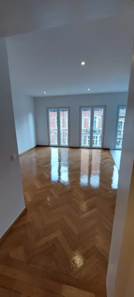 Pose de parquet