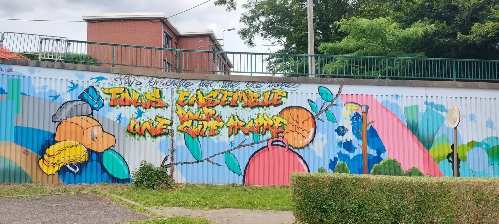Peinture extérieure près de Seraing